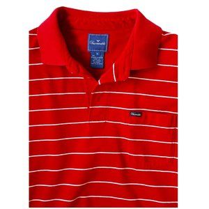 Façonable Men's Polo/Golf Shirt, Red